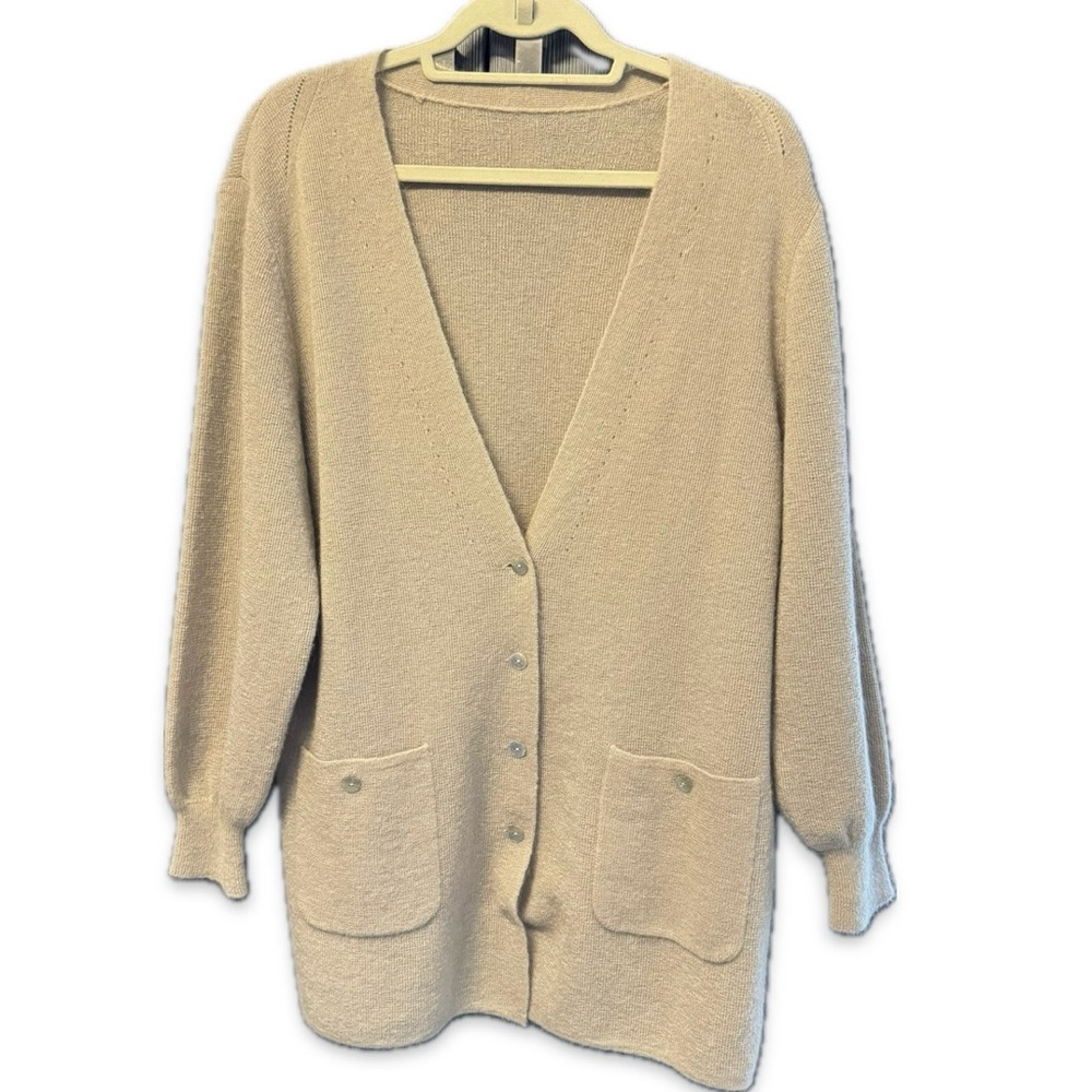 CLOSET SALE BN Wool Blend Cardigan Women Size L